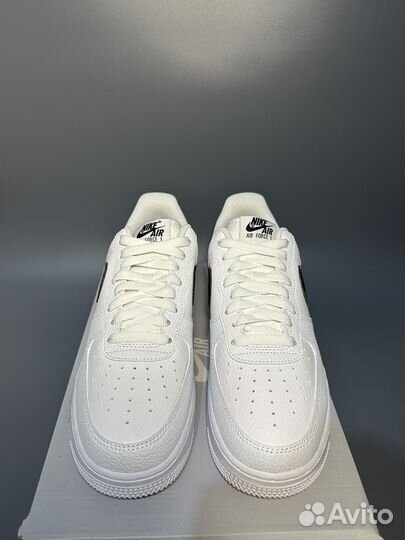 Кроссовки Nike Air Jordan 1 Low White/Black ориг