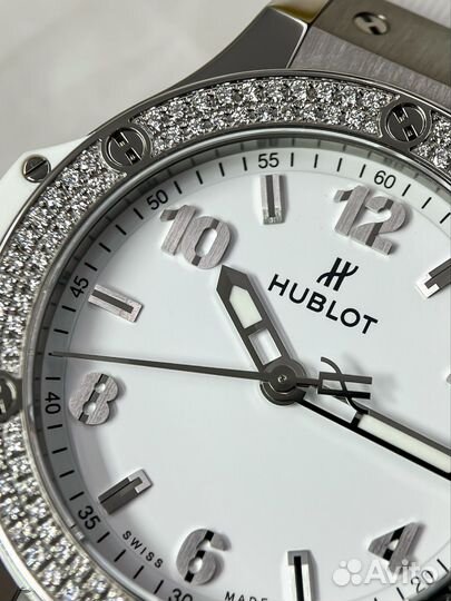 Hublot Big Bang Steel White Diamonds 38