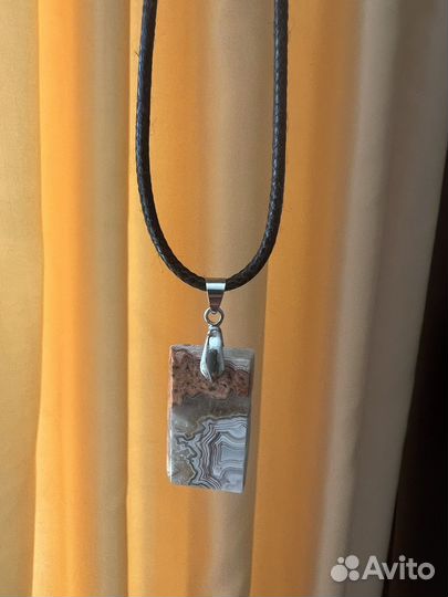 Мексиканский агат кулоны