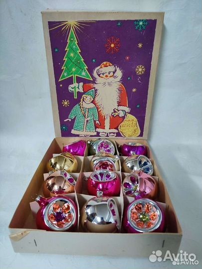 Ёлочные игрушки СССР