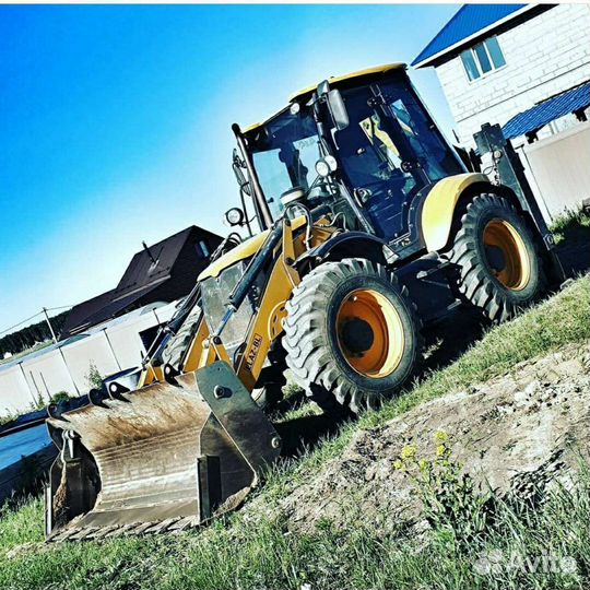 Экскаватор погрузчик с. Большебрусянское, Косулино