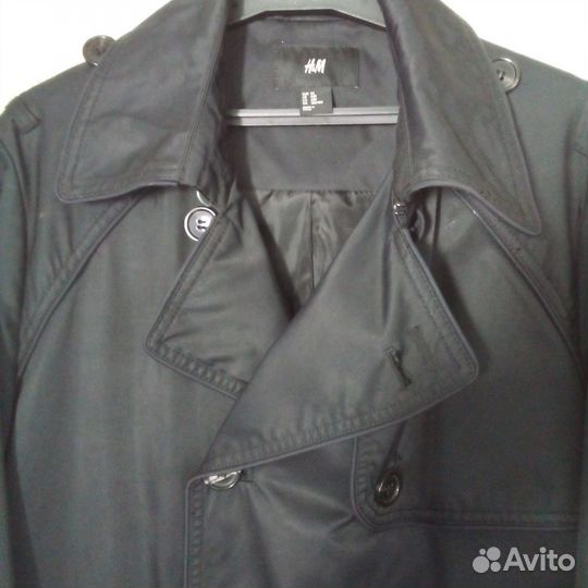 Мужской плащ тренч