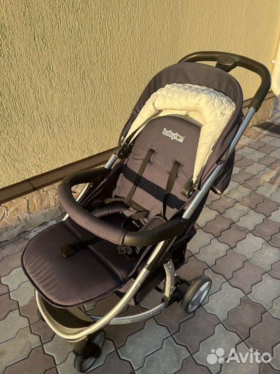Компактная, складная, лëгкая прогулочная коляска