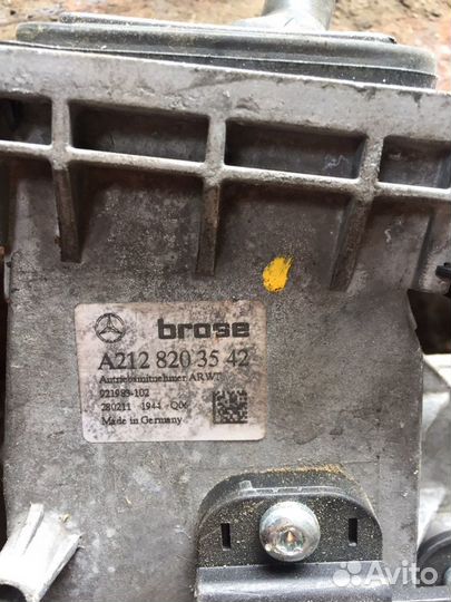 Электропривод багажника на мерседес W212