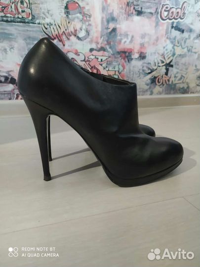 Ботильоны женские 38 размер натуральная кожа
