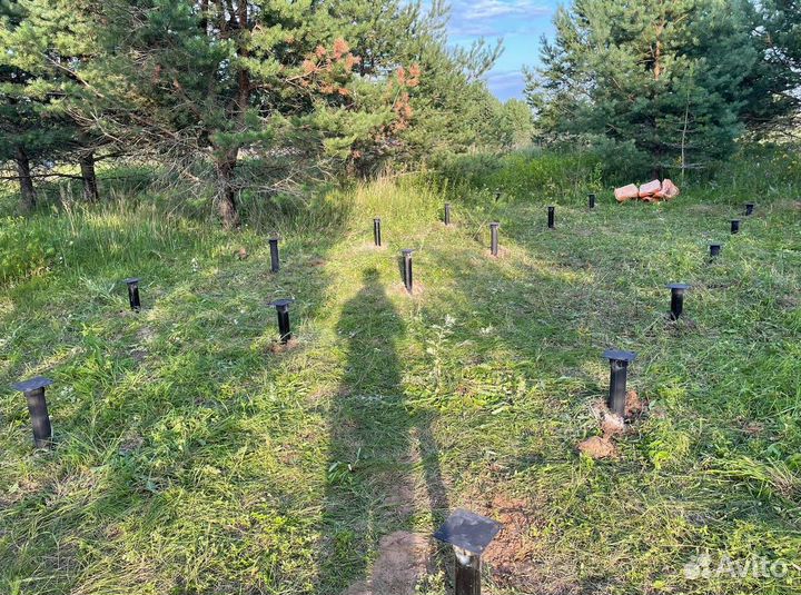 Винтовые сваи под ключ