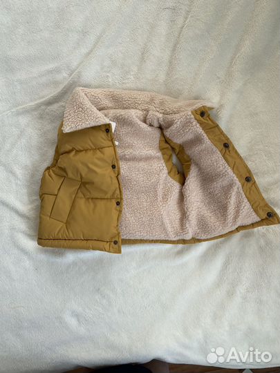 Жилетка детская утепленная