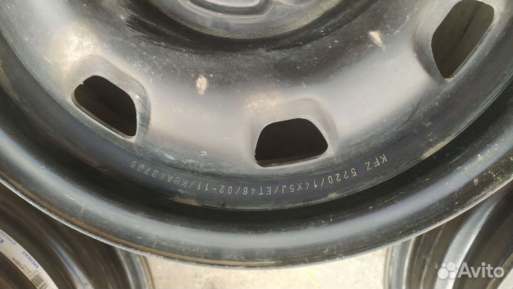 4 диска hyundai getz r14