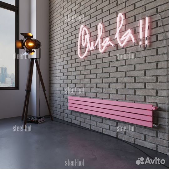 Горизонтальный радиатор отопления \ Завод