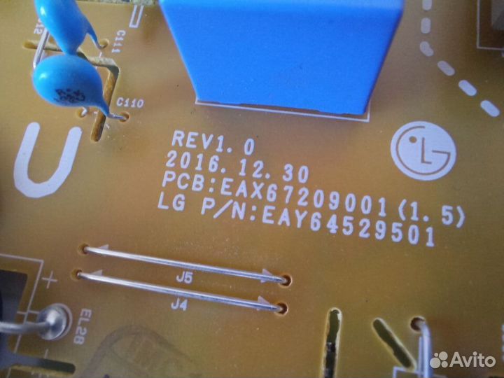 Блок питания LGP43DJ-17U1, EAX67209001 (1.5)