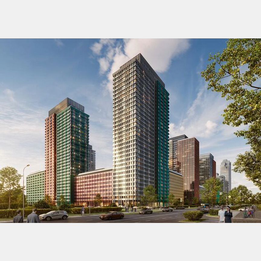 3-к. квартира, 60,9 м², 31/33 эт.