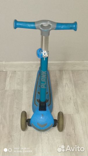 Самокат детский трехколесный бу
