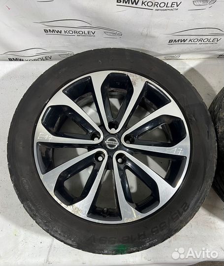 Колёса Nissan Qashqai 215/55 R18