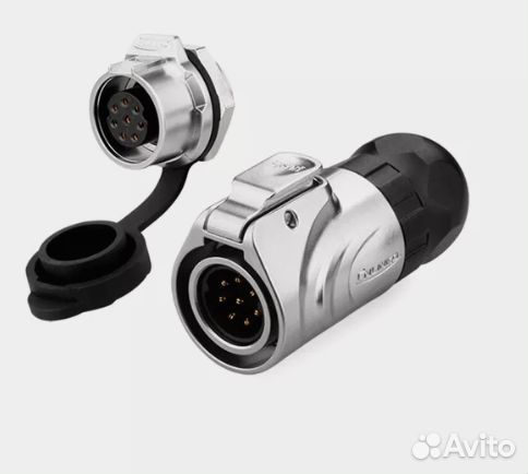 Водонепроницаемый разъем питания Cnlinko LP16 8 Pin Male+Female