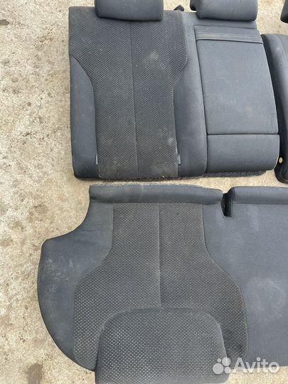 Задний ряд сидений volkswagen passat b6 седан
