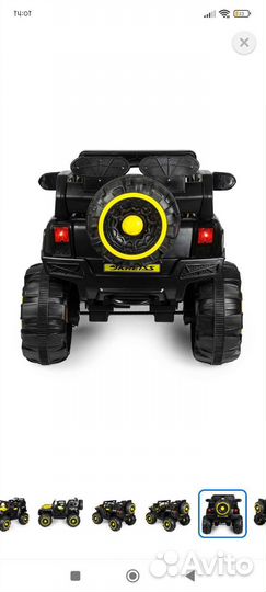 Электромобиль kreiss джип