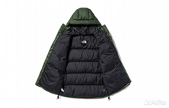 THE north face Down Jacket Men Green (XL)(91)