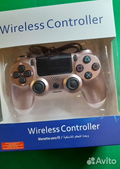 Джойстик Sony Playstation 4 золото