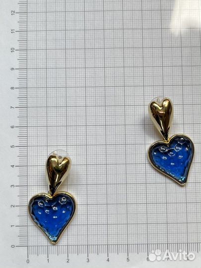 Серьги стильные