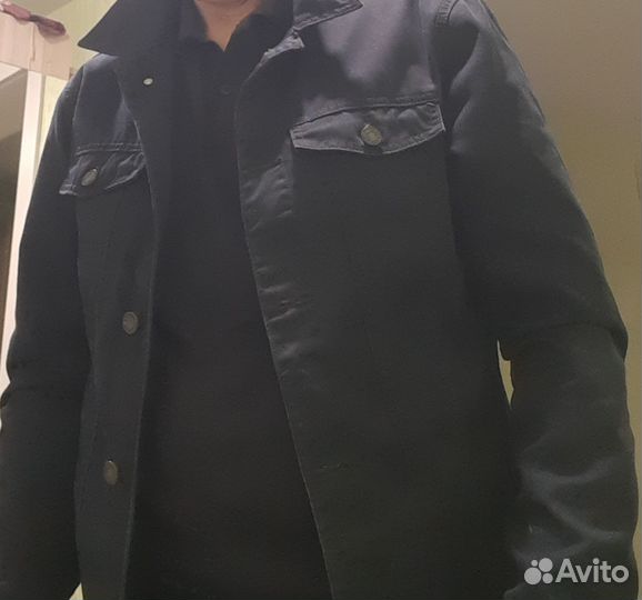 Джинсовая куртка pull&bear