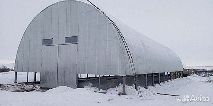 Арочные ангары 21х60 (1260 м2)