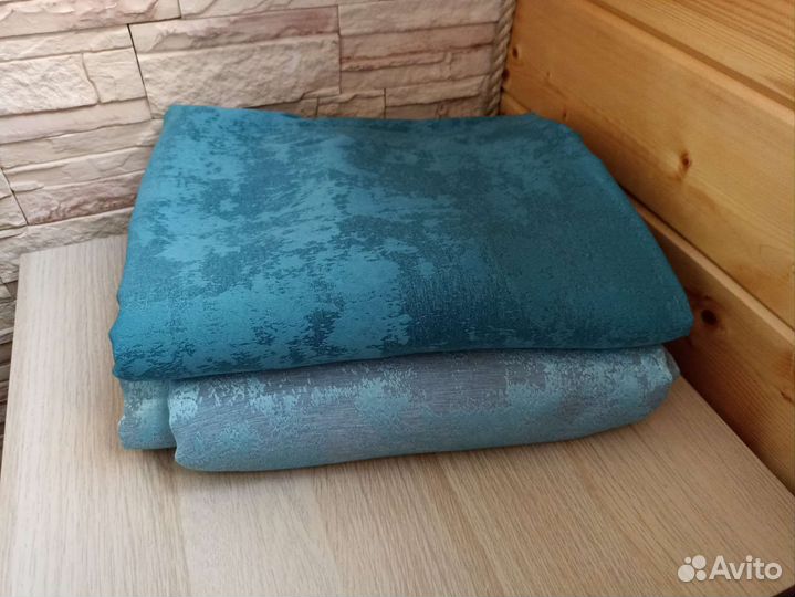 Шторы новые, готовые, высота разная