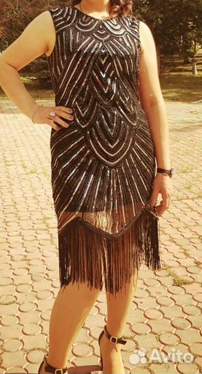 Вечернее платье 50 размер бу