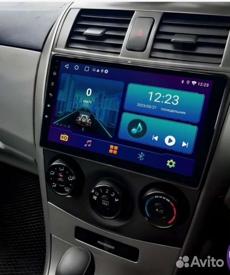 Магнитола андроид 2 дин toyota corolla