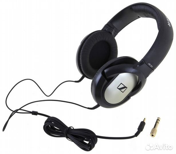 Проводные наушники Sennheiser HD 201 черные