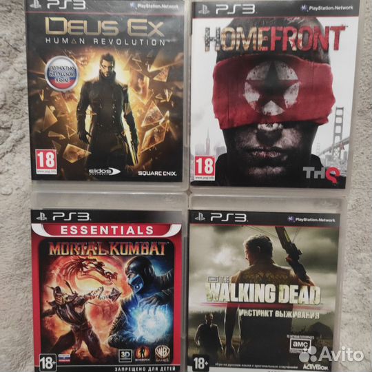 Игры диски ps3