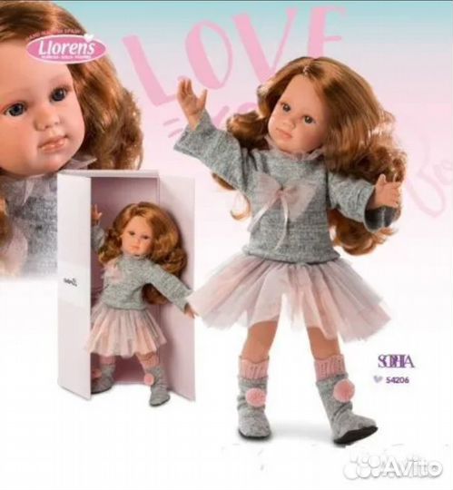 Кукла llorens 42 см