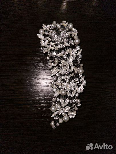 Гребень для волос свадебный