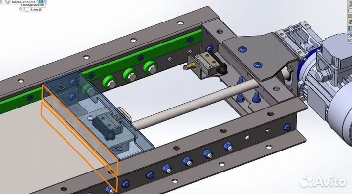 Задвижка шиберная с электрическим приводом