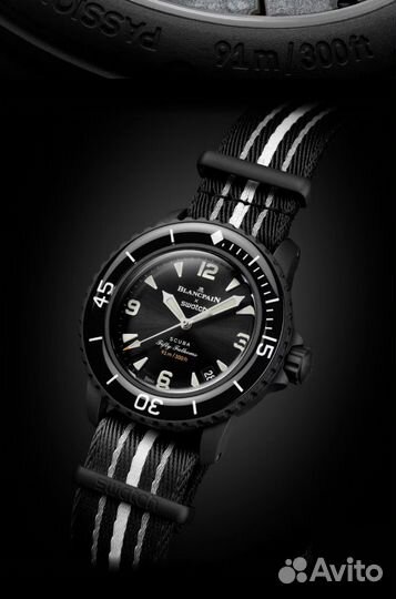 Swatch x Blancpain Black, новые