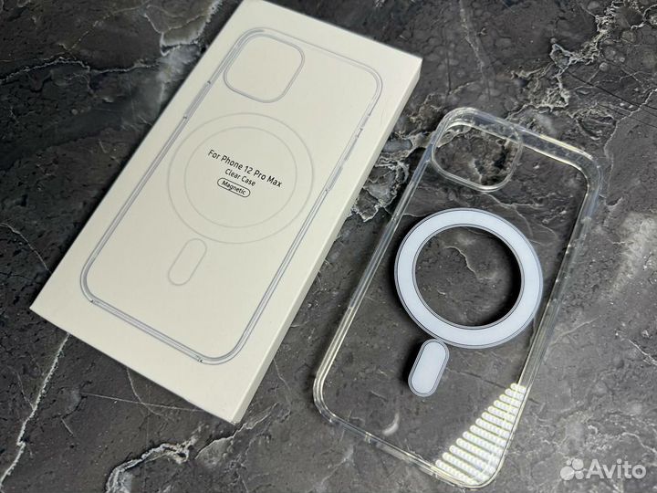 Чехол на iPhone 12 pro max с magsafe новый