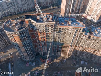 Ход строительства ЖК «Приморский квартал» 1 квартал 2023