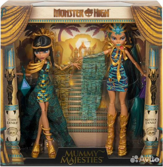 Monster High Cleo and Nefera De Nile