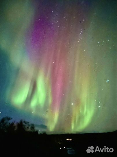 В поисках Северное сияние aurora