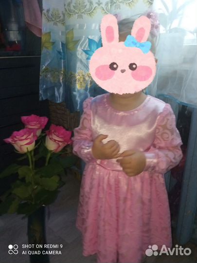 Платье для девочки 86 92