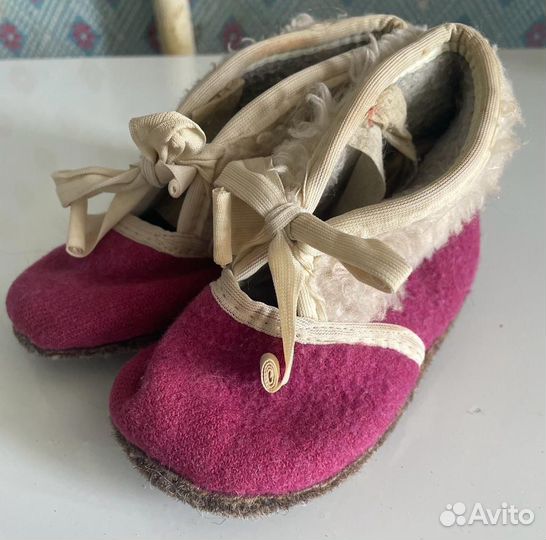 Пинетки для девочки СССР