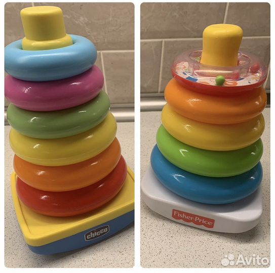 Игрушки для малышей (fisher price, chicco, и др)