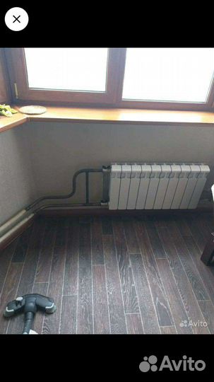 Замена радиаторов отопления Сварка+Трубогиб