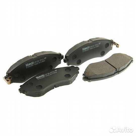 Колодки тормозные передние Mando MPD19