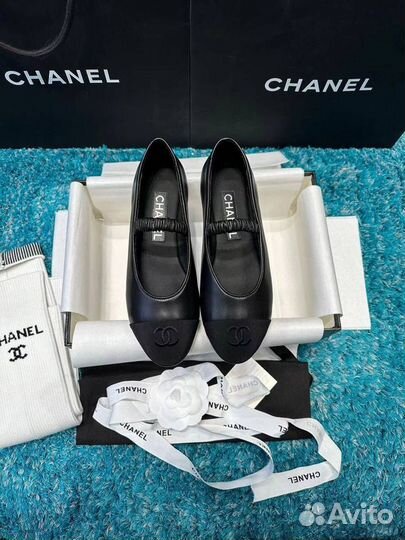 Балетки женские chanel