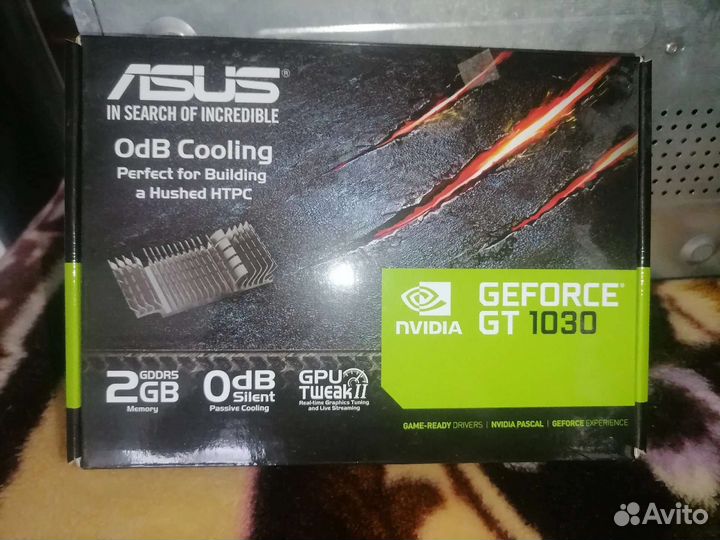 Видеокарта nvidia geforce 1030 gt ddr5