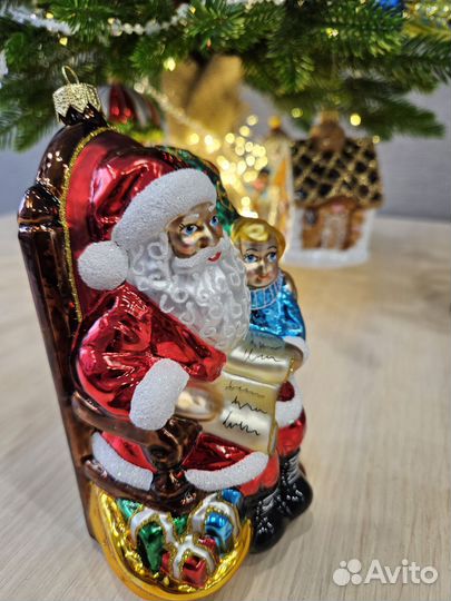 Елочные игрушки стекло