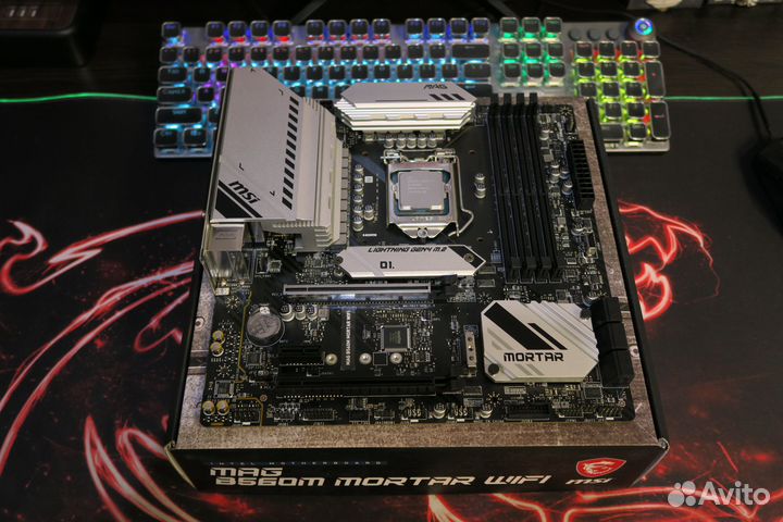 Связка MSI B560M Mortar Wi-Fi + i5-10400F