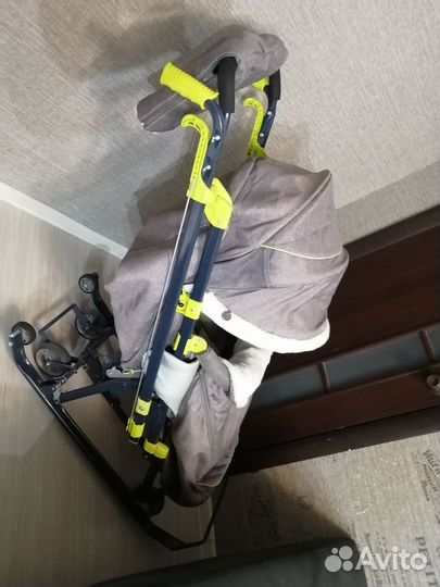 Санки коляска ника 7-7