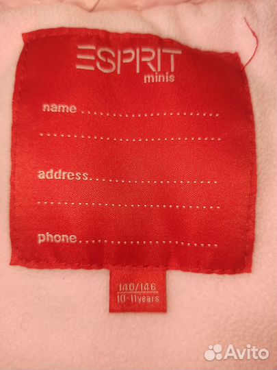 Куртка зимняя esprit(оригинал)