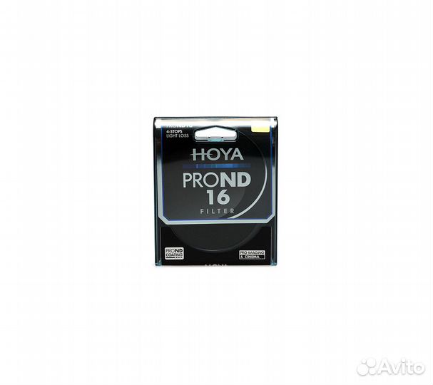 Нейтрально серый фильтр Hoya ND16 PRO 72mm